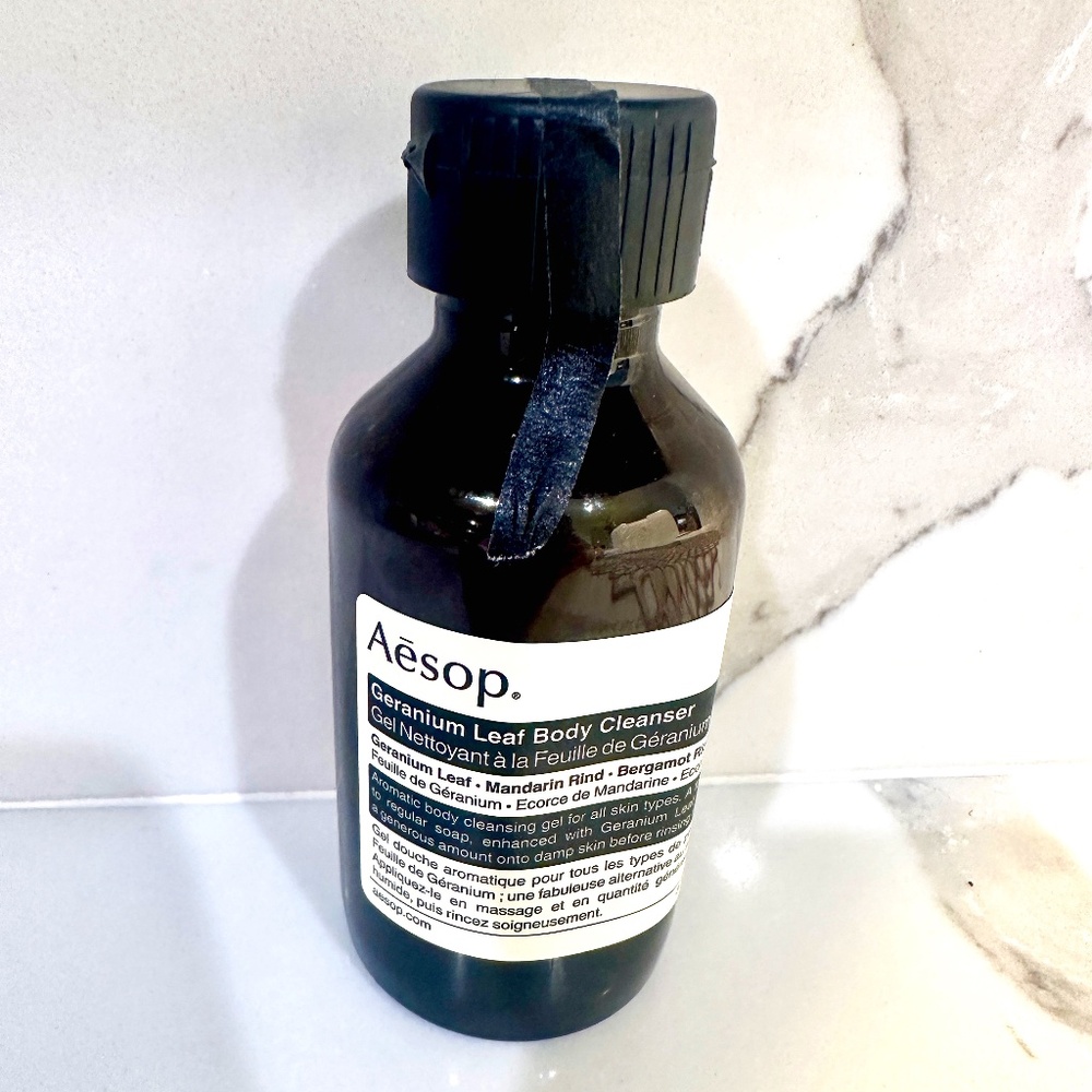 Brand New Aesop Geranium Leaf Body Cleanser 3.3floz / 100mL